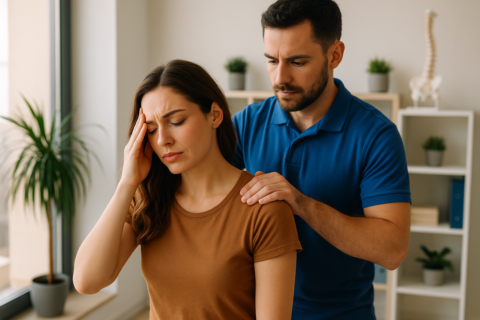 Posture Therapy for Migraine Relief: Science & Exercises