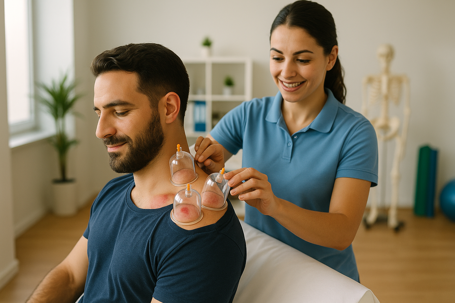 Doctor-Led Cupping Therapy for Lasting Back & Neck Relief