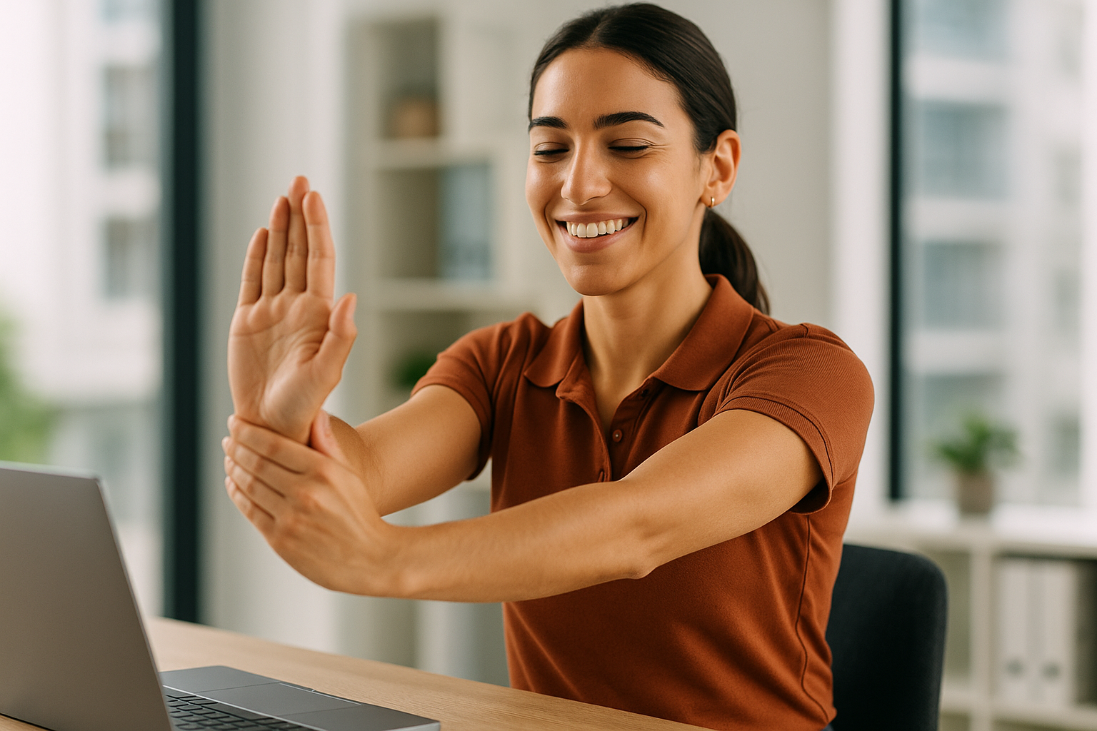 Hand & Wrist Stretches for Desk Workers | Pain Relief Tips