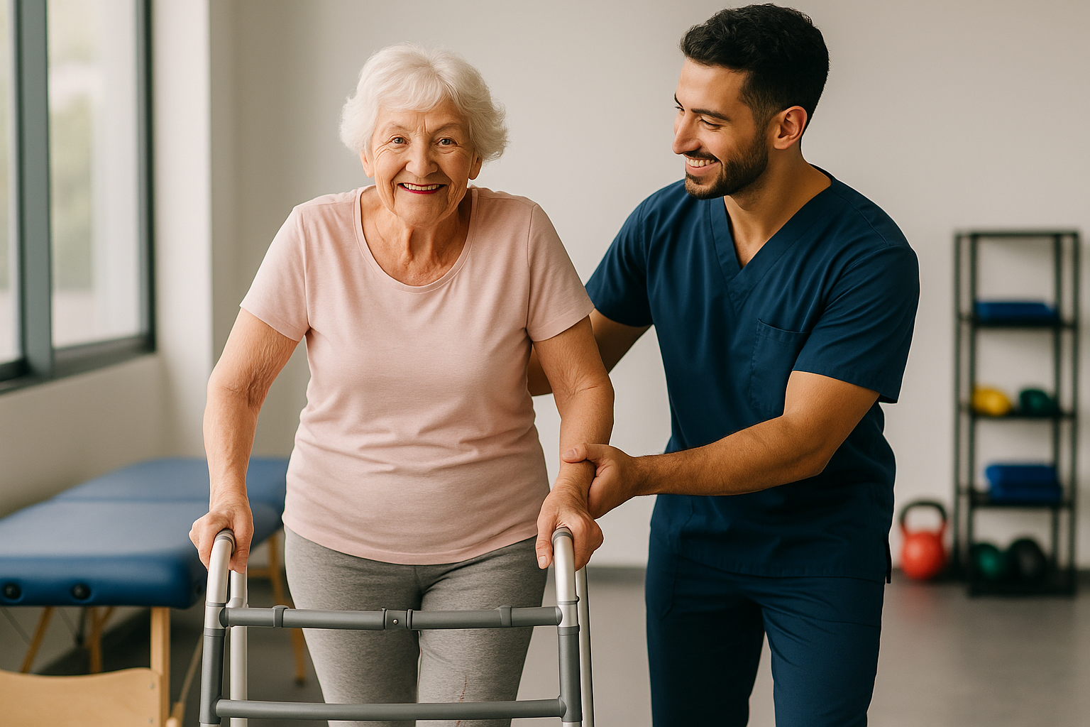 Senior Joint Replacement Recovery: Doctor-Led Physiotherapy