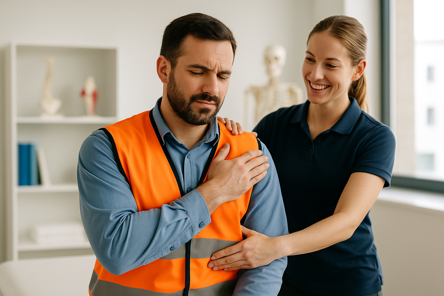 Workplace Injury Physiotherapy: Desk Strain & Heavy Lifting